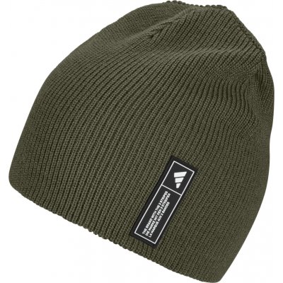 adidas ESSENTIALS LBL BEANIE Khaki Bílá – Hledejceny.cz