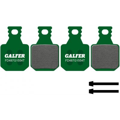 Galfer FD487 zelené Magura MT5/7 – Zboží Mobilmania