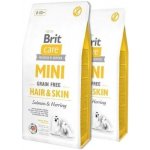 Brit Care Mini Grain-free Hair & Skin Salmon & Herring 2 x 7 kg – Zboží Mobilmania