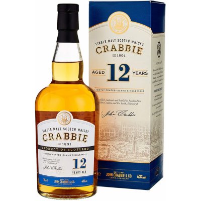 Crabbie Single Malt 12y 40% 0,7 l (karton) – Hledejceny.cz