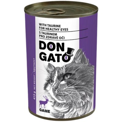 Don Gato kočka zvěřina 415 g – Hledejceny.cz