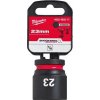 Příslušenství ke gola sadě Milwaukee 4932480317 Nástrčná hlavice 1/2" Shockwave™ Impact Duty 23 mm, rázová, krátká