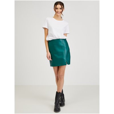 Orsay dámská koženková sukně zelená – Hledejceny.cz
