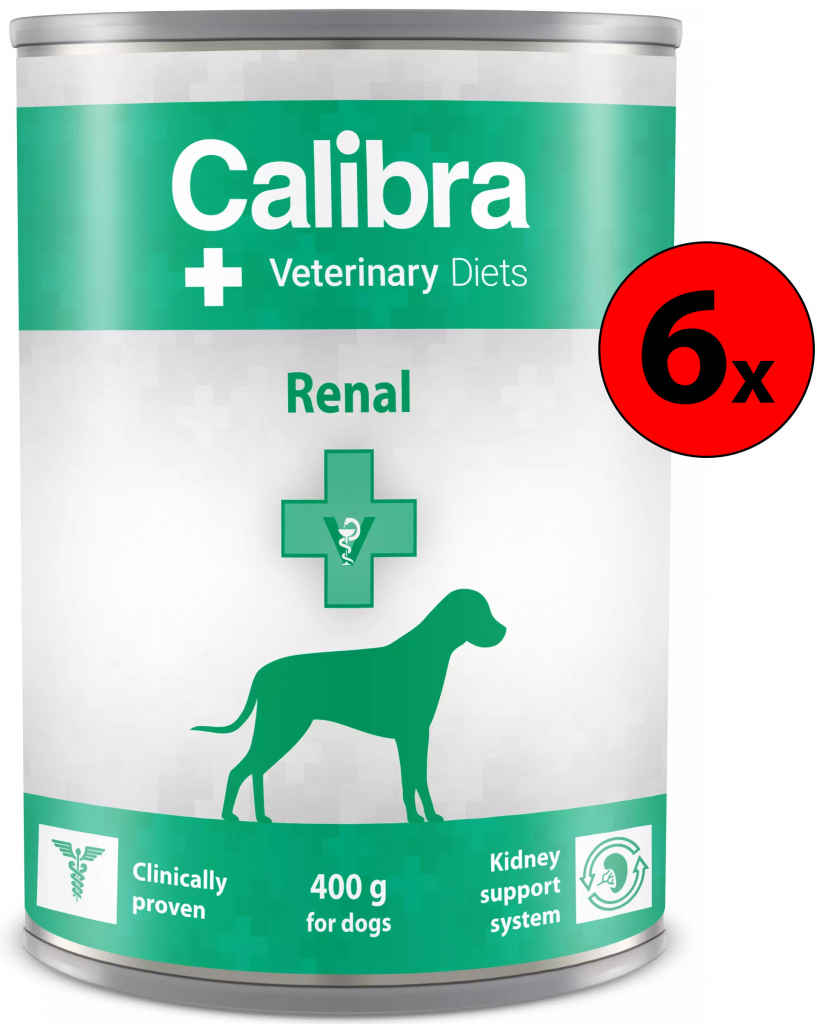 Calibra Veterinary Diets Dog Renal 6 x 400 g