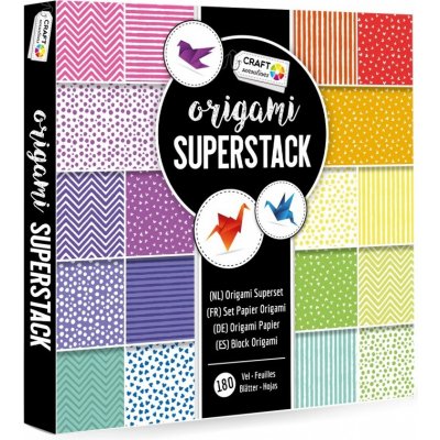 Grafix blok papírů 15 x 15 cm na origami 180 listů – Zboží Dáma Grafix blok papírů 15 x 15 cm na origami 180 listů – Zboží Dáma