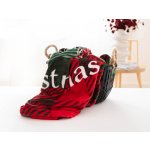 MKLuzkoviny.cz Deka mikroplyš Merry Christmas 150x200 – Zboží Dáma