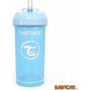 Twistshake Straw Cup pastelově modrá 360 ml