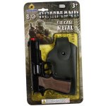 Gonher Alltoys Policejní pistole Command s pouzdrem 8 ran – Sleviste.cz