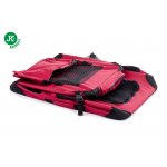 JK ANIMALS přepravní plátěný box S malý skládací box pro malé psy 49 x 34 x 35 cm – Sleviste.cz