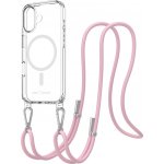 AlzaGuard Luxe Detach Lanyard Case Compatible with MagSafe iPhone 17 růžový AGD PCLM476Pv2 – Hledejceny.cz