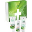 LR health & beauty Aloe Vera Aloe Vera Gelový koncentrát 100 ml + Aloe Vera Ošetřující krém s propolisem 100 ml + Aloe Vera Sprej první pomoci 150 ml dárková sada