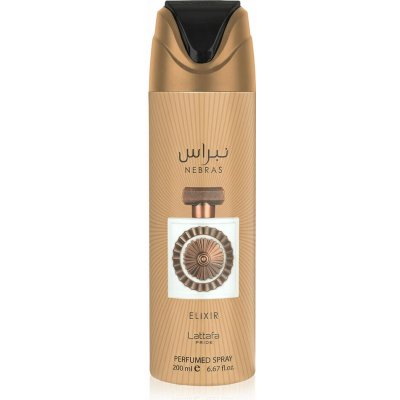 Lattafa Nebras Elixir DEO ve spreji 200 ml UNISEX – Zboží Dáma