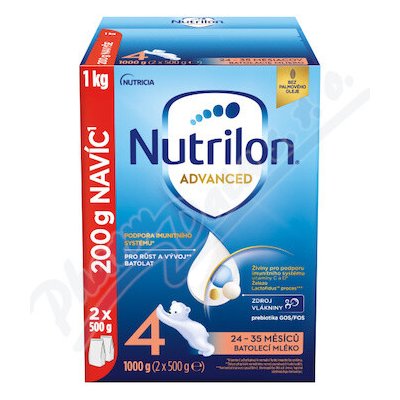 Nutrilon Advanced 4 2 x 500 g – Zboží Mobilmania