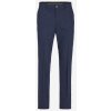 Pánské klasické kalhoty Jack & Jones Tmavě modré pánské lněné kalhoty Riviera