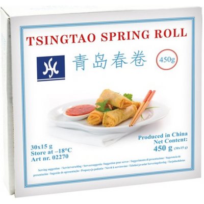 Tsingtao Jarní závitky mini se zeleninou 30 x 15 g – Zboží Dáma