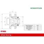 Schaeffler FAG Sada ložisek kol FAG 713610500 | Zboží Auto
