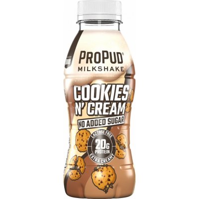 NJIE ProPud protein milkshake bez laktozy cookies cream 330 ml – Zbozi.Blesk.cz