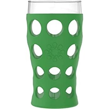 Lifefactory sklenice na nápoje 600ml grass green 2ks