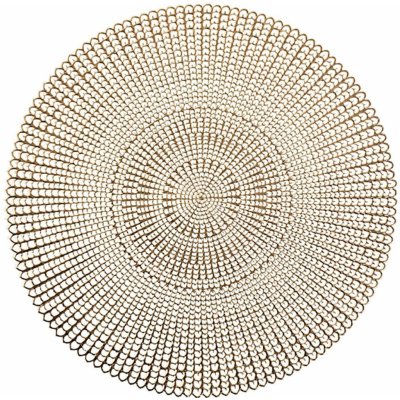 Zeller Prostírání kulaté zlaté plastové průměr 41cm – Hledejceny.cz