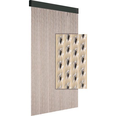 Závěs do dveří MILAN černá 90x210 cm – Hledejceny.cz