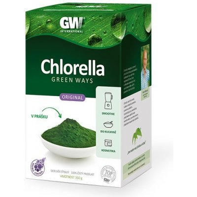 Green Ways Chlorella pyrenoidosa GW prášek 350 g – Hledejceny.cz