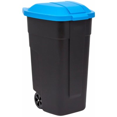 Curver Odpadkový koš třídění na kolečkách 110 l modrý 214127 – Zboží Mobilmania
