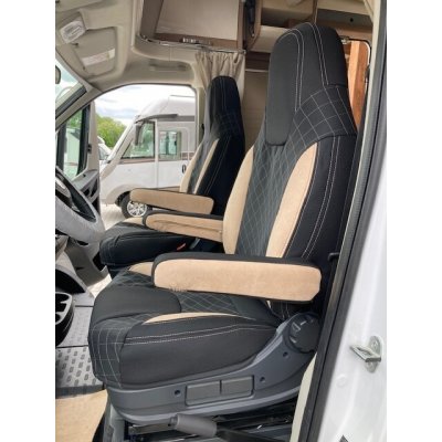 Autopotah Automega CAMPER- obytné auto, 2 místa, LUXURY černo béžové | Zboží Auto