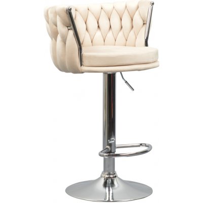 Kondela BRIN béžová Velvet látka / chrom – Hledejceny.cz