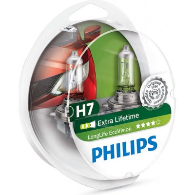 Philips LongLife EcoVision 12972LLECOS2 H7 PX26d 12V 55W – Zbozi.Blesk.cz