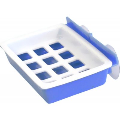 Petra Plast Plastová mýdlenka s přísavkou 13 x 8,5 cm Bílá – Zboží Dáma
