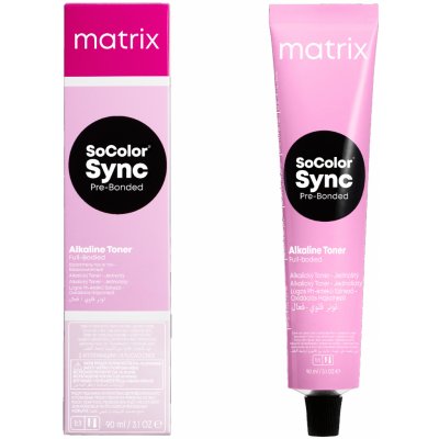 Matrix SoColor Sync Pre-Bonded Alkaline Toner Full-Bodied 6A Dunkelblond Asch 90 ml