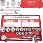 Mar-Pol M58250 (TO-58150) Gola sada 3/4" 21 dílů 19-50mm – Sleviste.cz