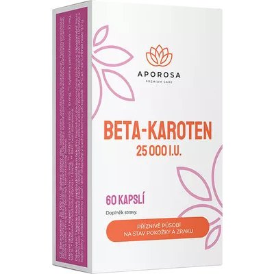 Aporosa Beta karoten 25 000 I.U. 45+15 ks – Hledejceny.cz