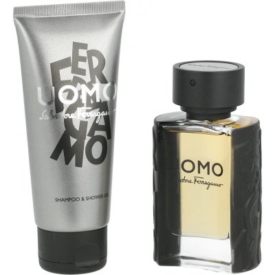 Salvatore Ferragamo Uomo EDT 50 ml + sprchový gel & šampon 2v1 100 ml dárková sada – Hledejceny.cz