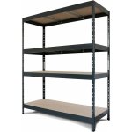 AR Shelving Regál Rivet 180 x 180 x 60 cm 4 police – Sleviste.cz