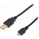 Assmann AK-300122-010-S USB 2.0, USB A M (plug)/microUSB B M (plug), 1m