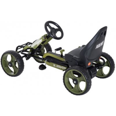 Goleto šlapací motokára 105 x 54 x 61 cm ARMY – Zboží Dáma