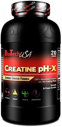 BioTech USA Creatine pH-X 210 kapslí od 440 Kč - Heureka.cz