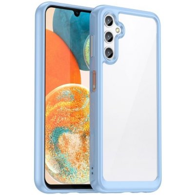 Pouzdro Colorful Acrylic case Samsung Galaxy A54 5G modré – Zboží Mobilmania