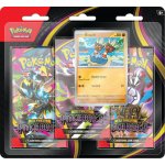 Pokémon TCG: Pitch Black 3-Pack Blister Binacle – Zboží Dáma