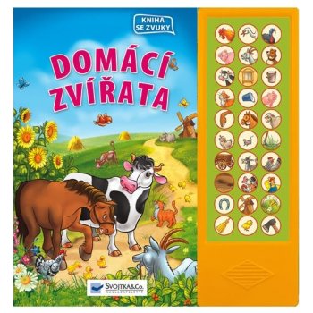 Domácí zvířata – kniha se zvuky