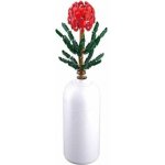 Sluban B1101-08 Tibouchina Urvilleana ve váze – Zboží Mobilmania