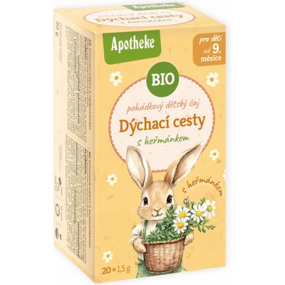 Apotheke POH BIO Dýchací cesty s heřmánkem 20 × 1,5 g – Zboží Mobilmania