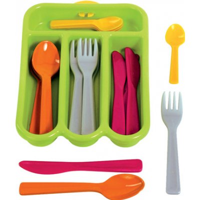 Green Toys sada příborů zelená – Zboží Dáma