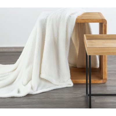 Mybesthome přehoz na křeslo sedačku LOREN bílá 70 x 160 cm – Sleviste.cz