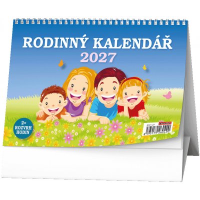 Stolní Baloušek Rodinný 2027 – Zboží Dáma
