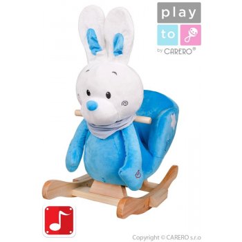 PlayTo Houpací králíček modrá
