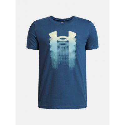 Under Armour Chlapecké tričko UA B Logo Blur SS Modrá – Zboží Mobilmania