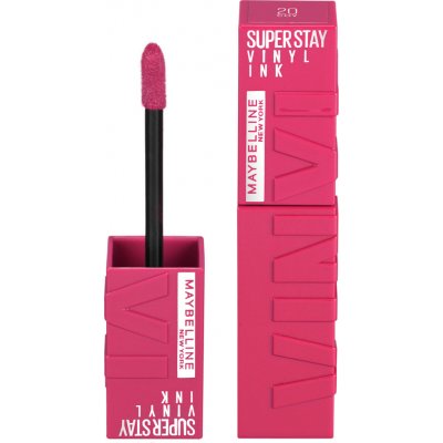 Maybelline SuperStay Vinyl Ink dlouhotrvající tekutá rtěnka 20 COY 4,2 ml – Zboží Dáma