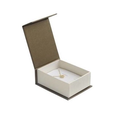 Šperky4U na soupravu hnědá magnetické zavírání KR0382-BR – Zboží Dáma